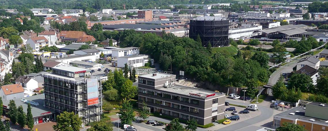 PKW vor der Stadtwerke